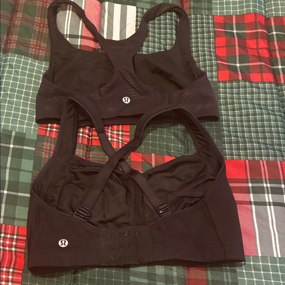 lululemon athletica Black Sports Bra Set
